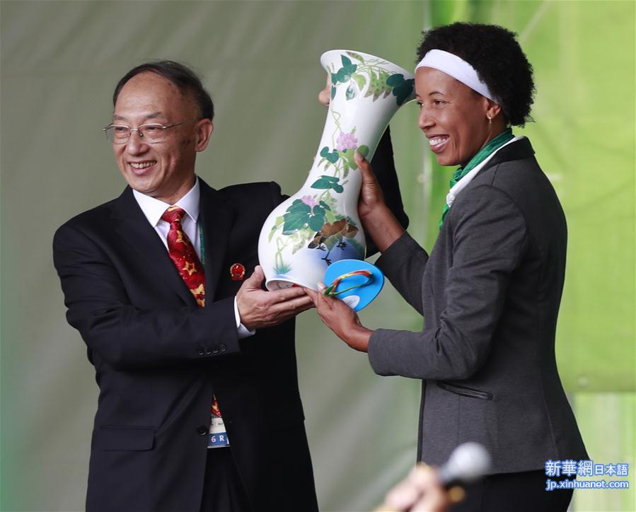（里约奥运会）（12）中国体育代表团举行升旗仪式