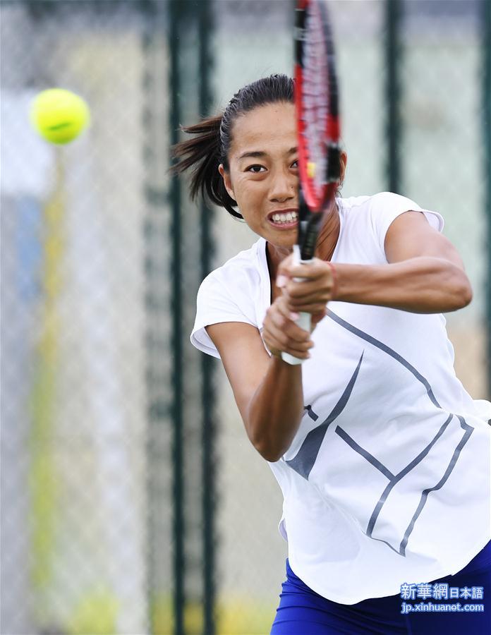 （里约奥运会）（6）网球——中国女子网球队展开赛前训练