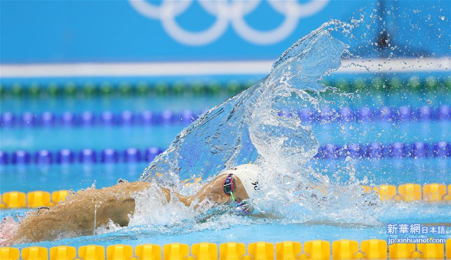 （里约奥运会）（10）游泳——男子400米自由泳：孙杨晋级决赛