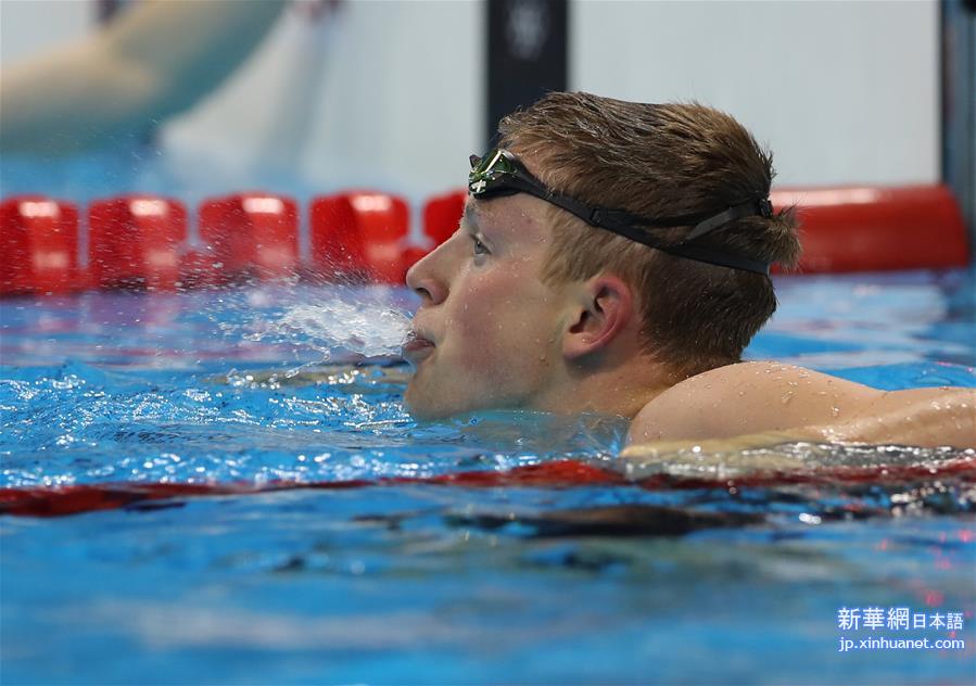 （里约奥运会）（1）游泳——男子100米蛙泳：英国选手皮提破世界纪录
