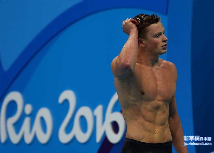 （里约奥运会）（2）游泳——男子100米蛙泳：英国选手皮提破世界纪录