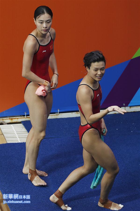 （里约奥运会）（9）跳水&mdash;&mdash;女子双人三米板：吴敏霞和施廷懋夺冠
