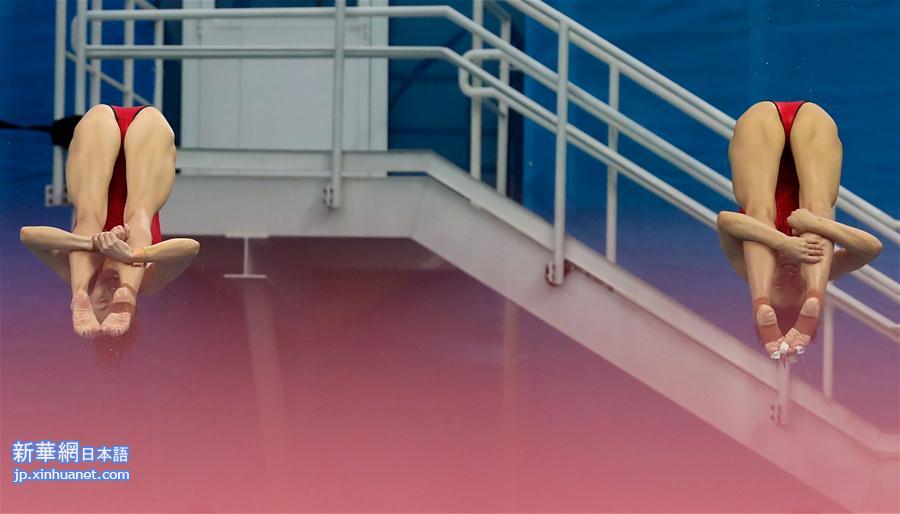 （里约奥运会）（10）跳水&mdash;&mdash;女子双人三米板：吴敏霞和施廷懋夺冠