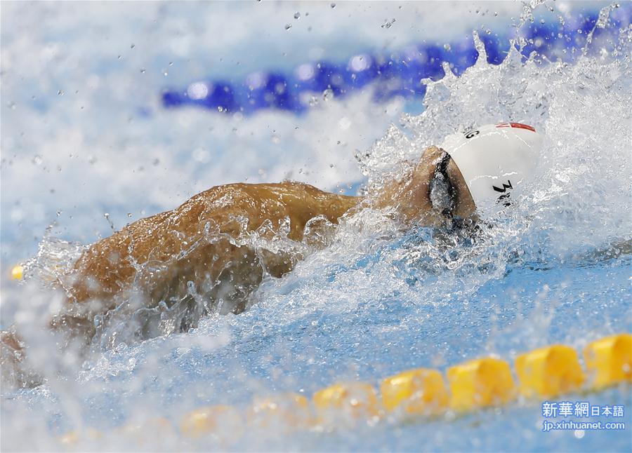 （里约奥运会）（2）游泳——宁泽涛晋级男子100米自由泳半决赛