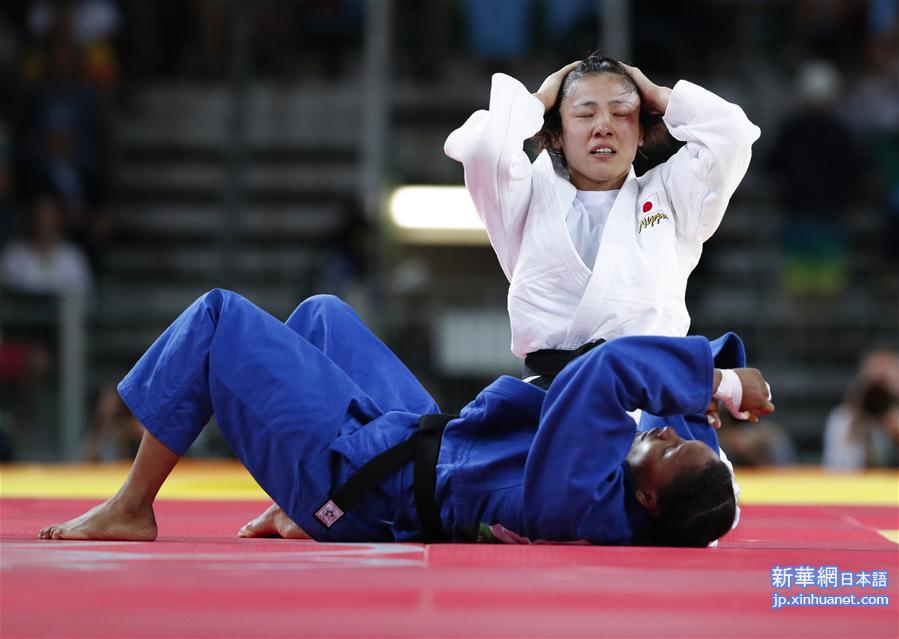 （里约奥运会·夺冠一刻）（1）柔道——女子70公斤级：日本选手夺冠