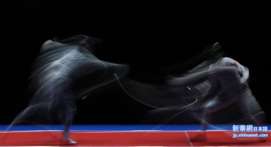 （里约奥运会）（8）击剑——女子重剑团体赛：中国队获得银牌