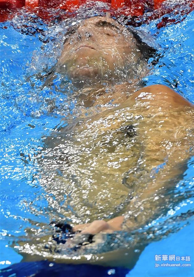 （里约奥运会）（12）游泳——男子200米个人混合泳：菲尔普斯夺冠