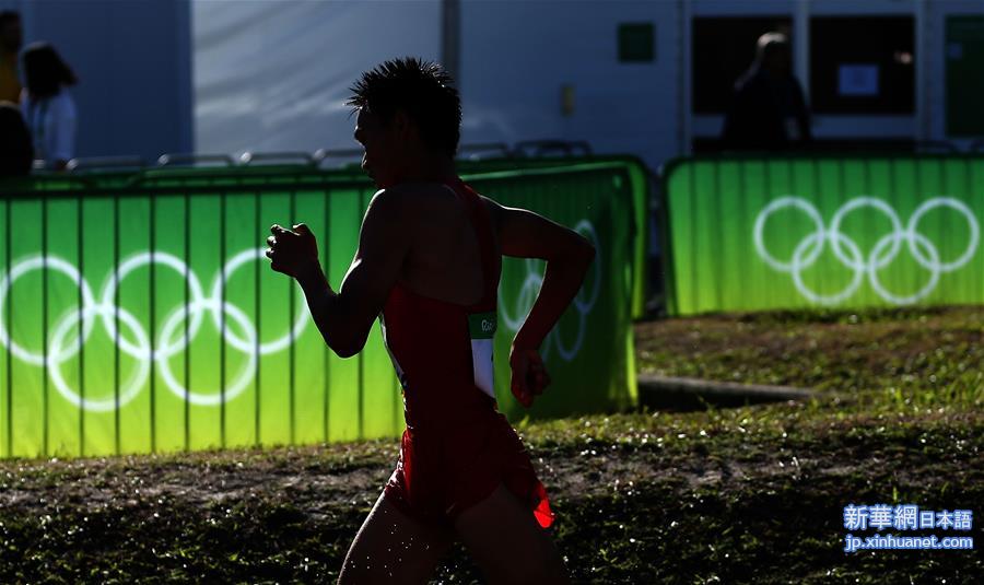 （里约奥运会）（3）田径——男子20公里竞走：蔡泽林获亚军