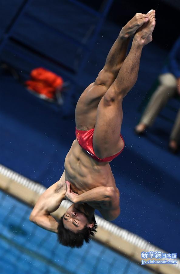 （里约奥运会）（4）跳水——曹缘男子三米板夺冠