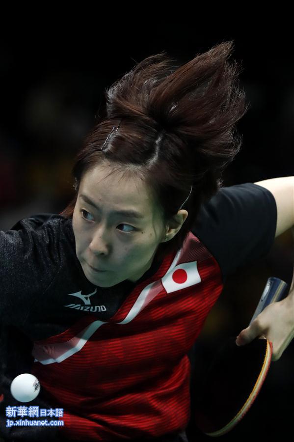 （里约奥运会）（34）乒乓球——日本队获女子团体铜牌