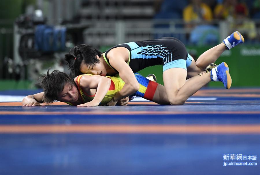 （里约奥运会）（1）摔跤——女子自由式48公斤级：孙亚楠获得铜牌