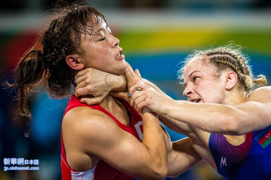 （里约奥运会）（5）摔跤——女子自由式48公斤级：日本选手夺冠