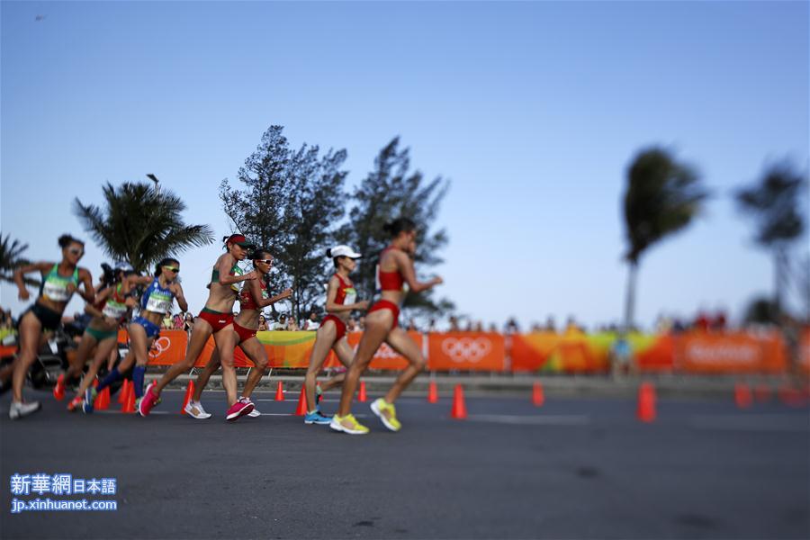 （里约奥运会）（18）田径——刘虹夺得女子20公里竞走冠军