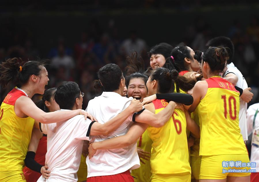 （里约奥运会·夺冠一刻）（16）排球——女排：中国队夺冠