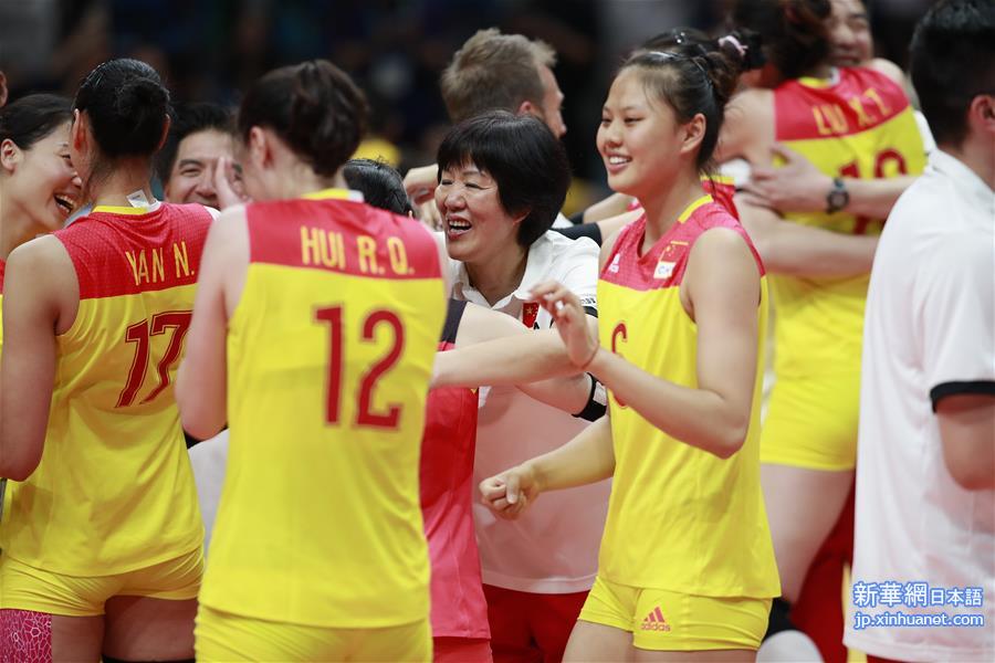 （里约奥运会·夺冠一刻）（22）排球——女排：中国队夺冠