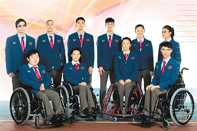 リオパラリンピックの中国代表のユニフォームを公開