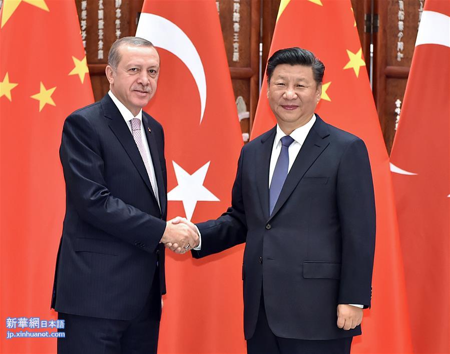 （杭州G20·时政）习近平会见土耳其总统埃尔多安