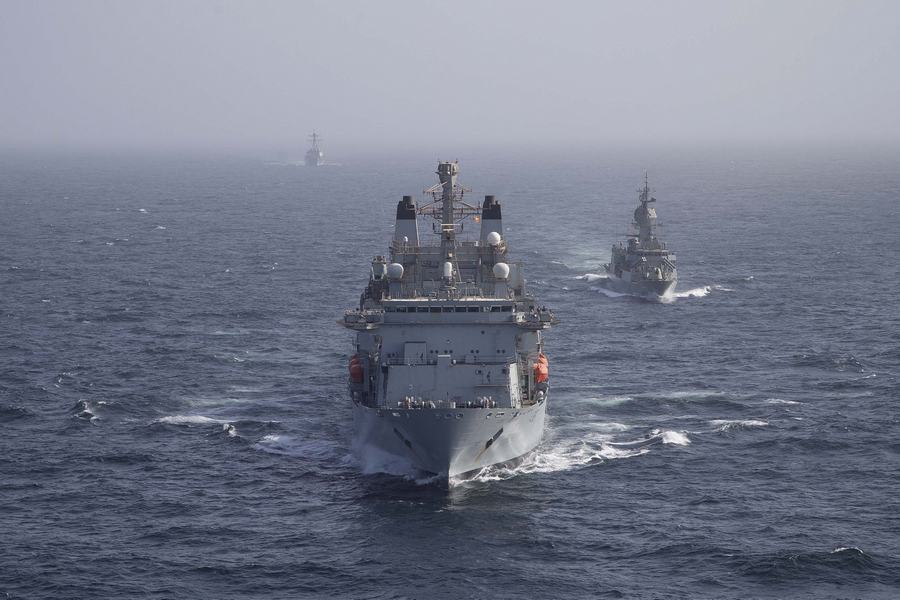多国の海軍、オマーンでの合同対潜演習に参加