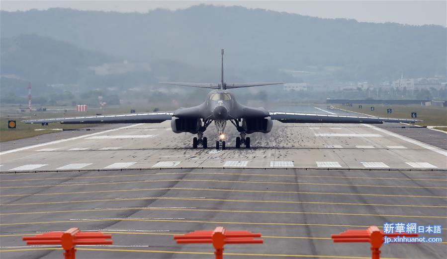 （国际）（1）美军B-1B轰炸机再次进入朝鲜半岛空域