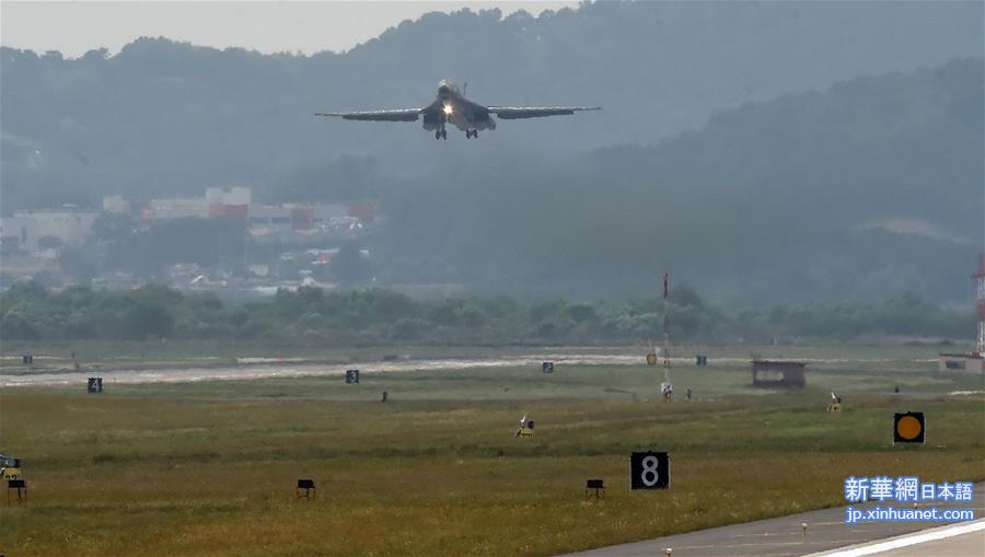 （国际）（3）美军B-1B轰炸机再次进入朝鲜半岛空域