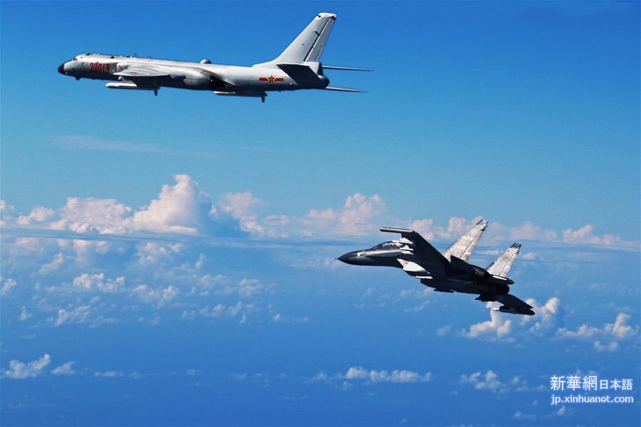 （图文互动）（2）中国空军多型战机飞越宫古海峡检验远海实战能力