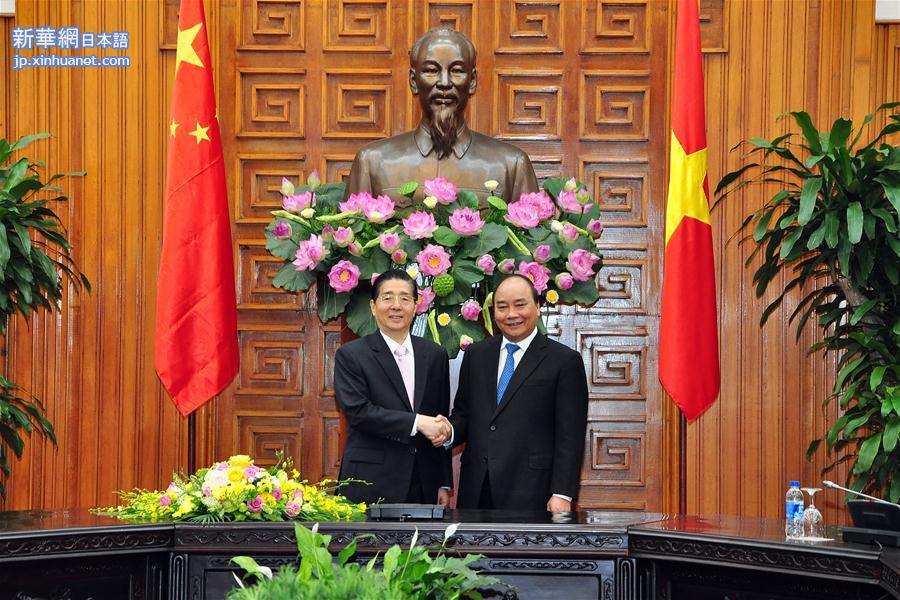（XHDW）越南总理阮春福会见郭声琨