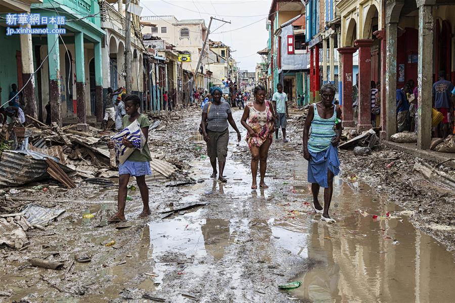 HAITI-JEREMIE-HURRICANE-MATTHEW-AFTERMATH