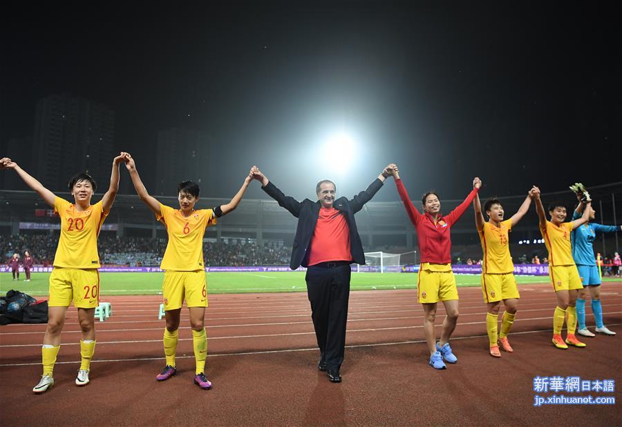 （体育）（1）足球——女足四国赛：中国队胜丹麦夺得冠军