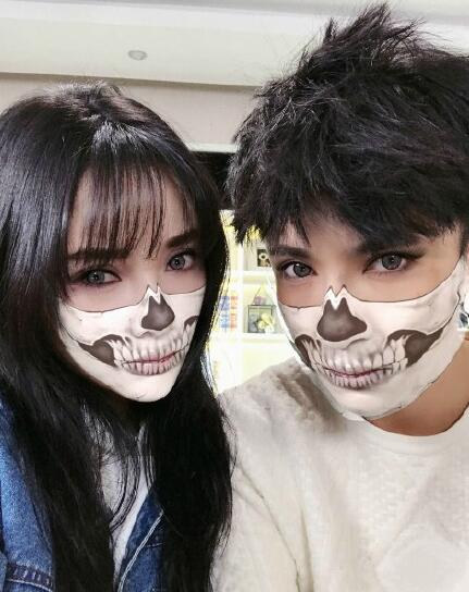 中国のスターたち、思い思いのハロウィン衣装を披露