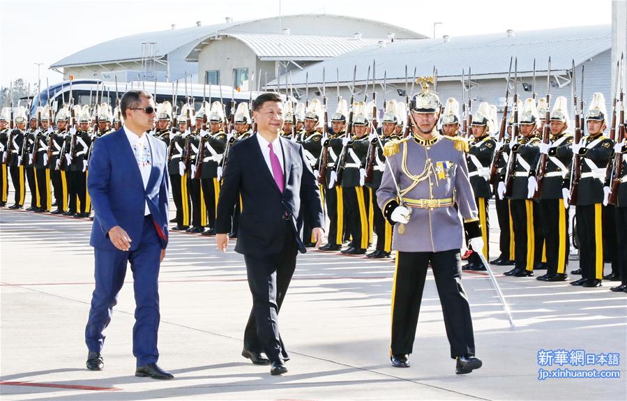 （时政）（2）习近平抵达基多开始对厄瓜多尔共和国进行国事访问