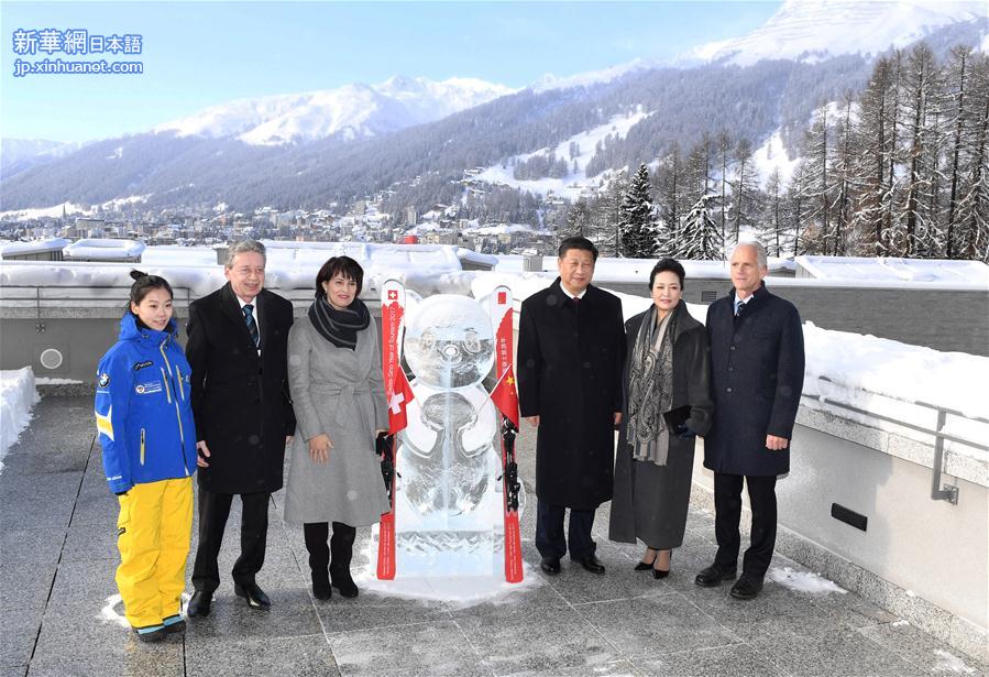 （XHDW）习近平同瑞士联邦主席洛伊特哈德共同启动中瑞旅游年