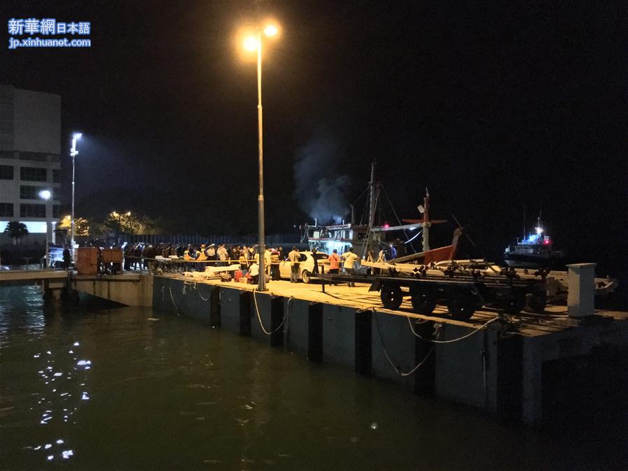 （国际）（1）马来西亚沙巴州沉船事件获救中国游客抵达哥打基纳巴卢