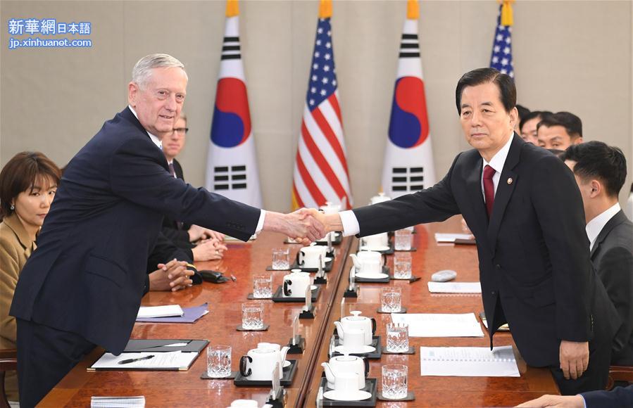 （外代一线）（3）韩美防长称将按计划年内部署“萨德”反导系统