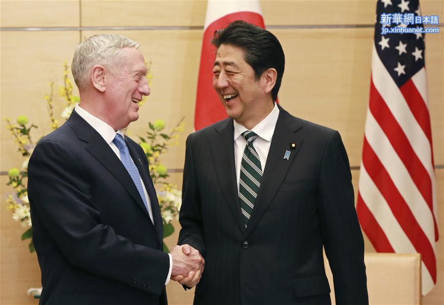 （外代一线）（2）美国国防部长马蒂斯访问日本