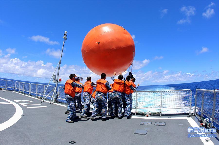（国际）（1）中国海军南海舰队远海训练编队组织海上现场反击演练