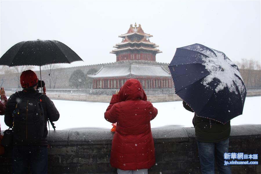 （环境）（12）北京迎来降雪天气
