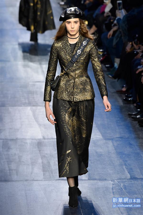 （国际）（1）巴黎时装周：Christian Dior发布秋冬新品