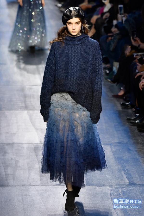 （国际）（3）巴黎时装周：Christian Dior发布秋冬新品