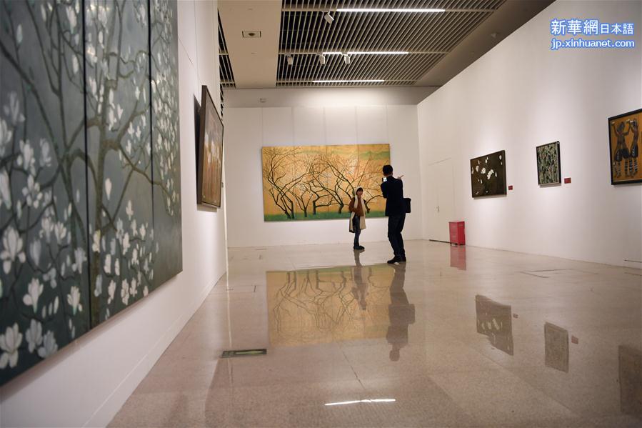 （文化）（5）国博举办“大漆之光——乔十光八十艺术展”