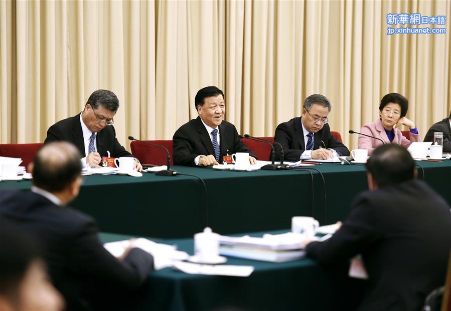 （两会）刘云山参加广东代表团审议 