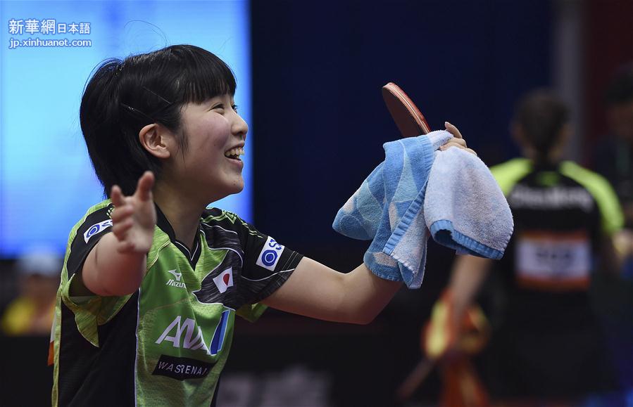 （体育）（11）乒乓球——亚锦赛：平野美宇女单夺冠