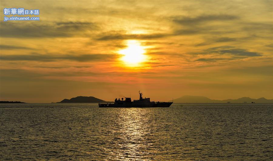 （法治）（4）中国海警启程参加中越海警北部湾共同渔区海上联合检查