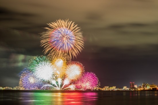 2017年夏の日本の花火大会、いっきに紹介