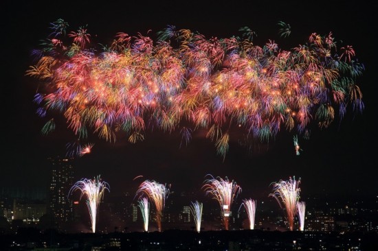 2017年夏の日本の花火大会、いっきに紹介