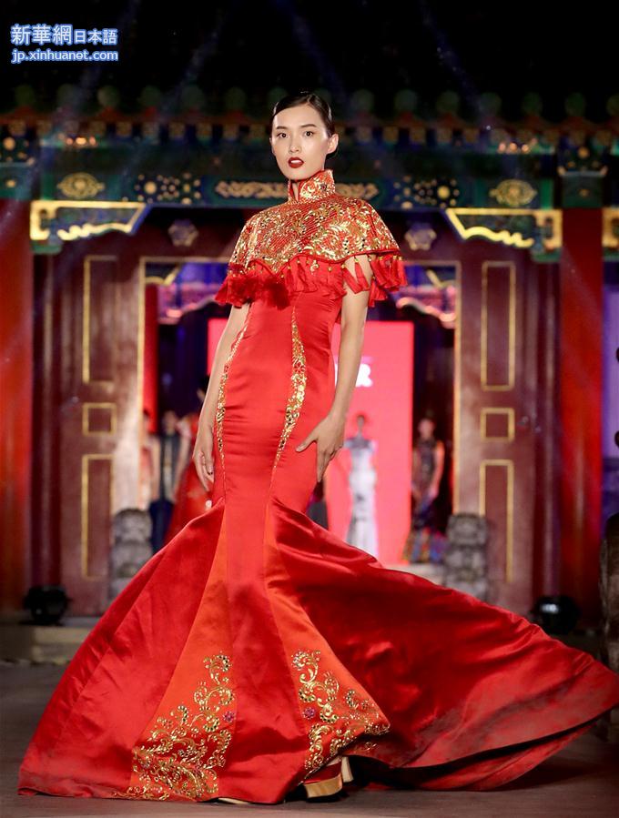 （文化）（3）“锦绣中华——中国非物质文化遗产服饰秀”系列活动在京拉开帷幕