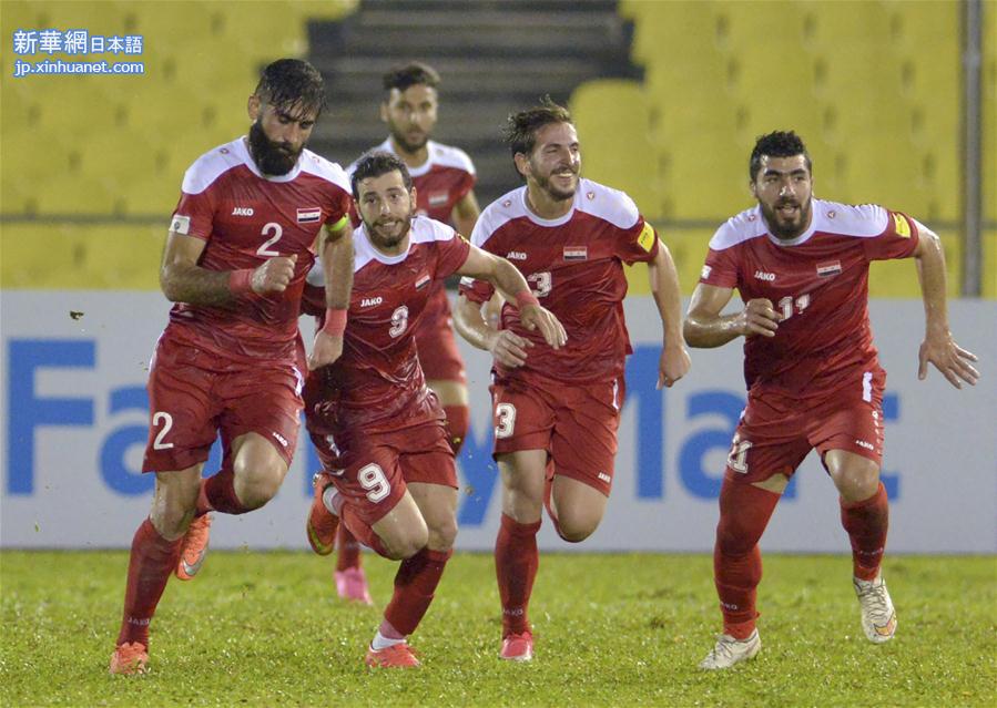 （体育）（11）足球——世预赛：中国队平叙利亚队