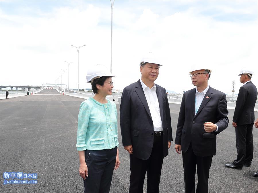（时政）（1）习近平考察香港重要基础设施建设项目