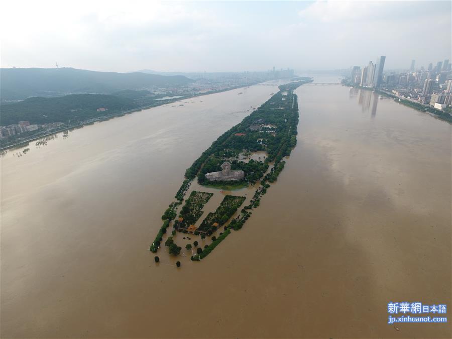 （抗洪救灾）（2）湖南发布洪水红色预警 湘江干流全线水位逼近历史新高