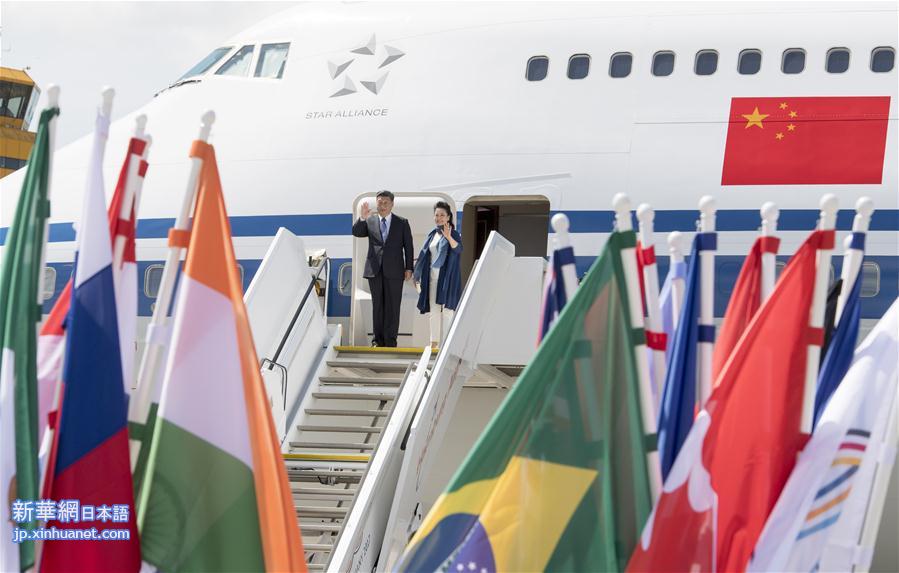 （XHDW）（1）习近平抵达德国汉堡出席二十国集团领导人第十二次峰会