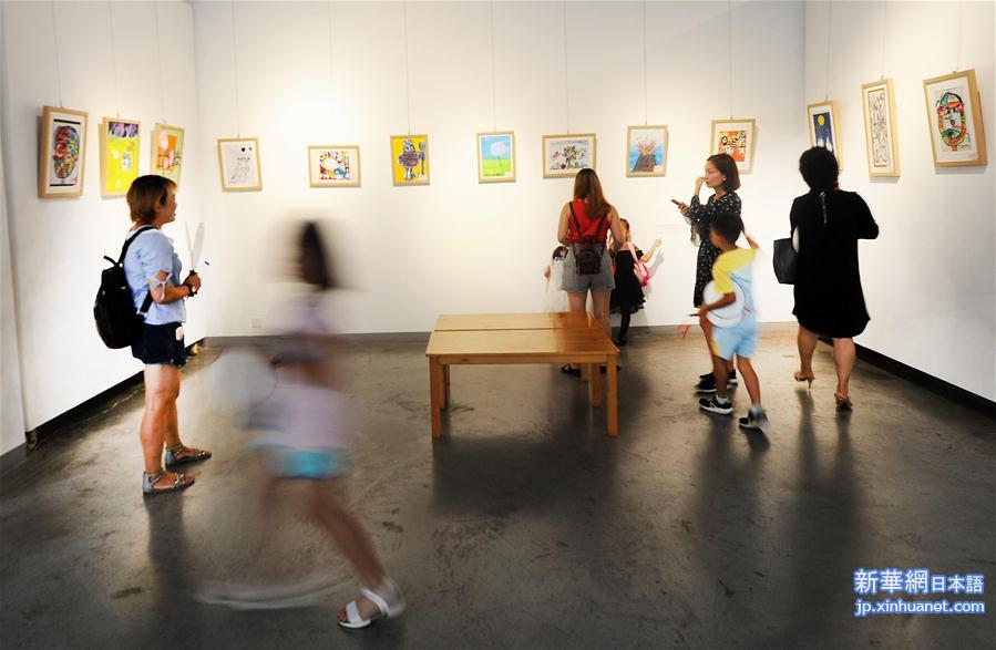 #（文化）（1）“寻找小梵高”儿童画展在京举行
